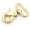 Gold, variant on Trigger Snap Hook Metal Swivel Lobster Clasps Purse Bag Clips Quality Finish VTHO 2PCS (1 1/2 Inches, Brushed Brass)