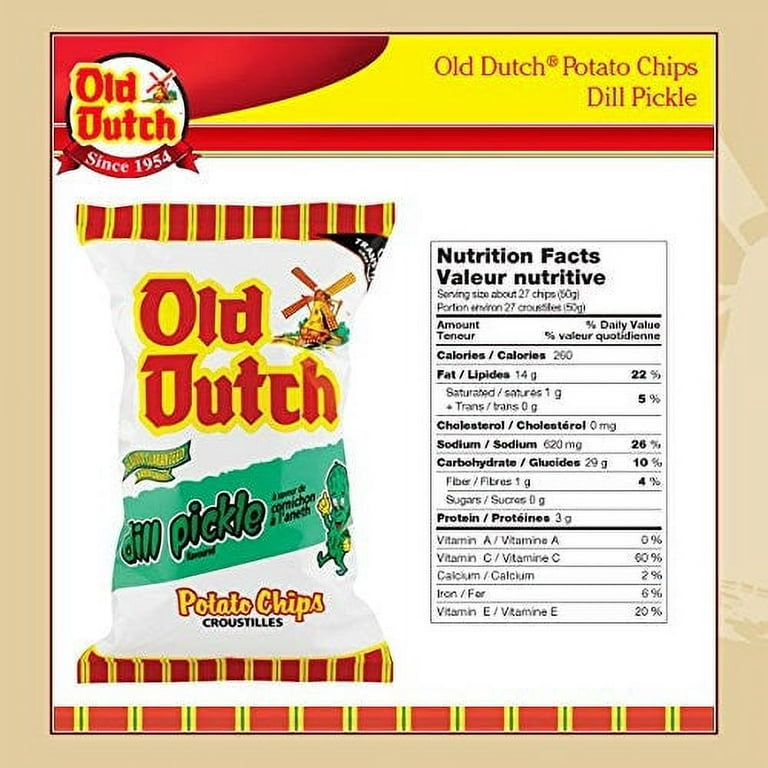 Old Dutch Dill Pickle Chips