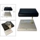 thumbnail image 5 of Soporte de reloj con base de mármol Soporte de joyería Brazaletes Organizador blanco S Hugo Pantalla de soporte de reloj, 5 of 10