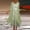 *Green, variant on U Women's 2 Piece Outfit, Sleeveless Crew Neck Midi Dress and Solid Cardigan Set,Casual Summer Two Piece Dress Set Blue,Women's Plus XXXL