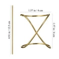 thumbnail image 2 of Beaupretty Elegant Metal Hair Accessories Assorted Color for Decoration 2Pcs, 2 of 8