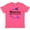 Retro Heather Pink, variant on Inktastic Fibromyalgia Awareness butterfly ribbon Youth T-Shirt