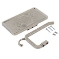 thumbnail image 1 of Estante impermeable para papel higiénico con soporte para estante de almacenamiento para teléfono móvil (dorado), 1 of 8