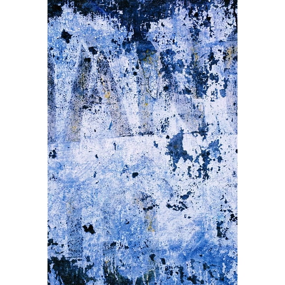 Savage Printed Vinyl Backdrop - Blue Stone Wall - 5'x7'