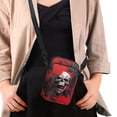 thumbnail image 4 of HELLHERO Puppy and Rose Pattern Women Adjustable Shoulder Strap Women Shoulder Bag Polyester for Adult, 4 of 7