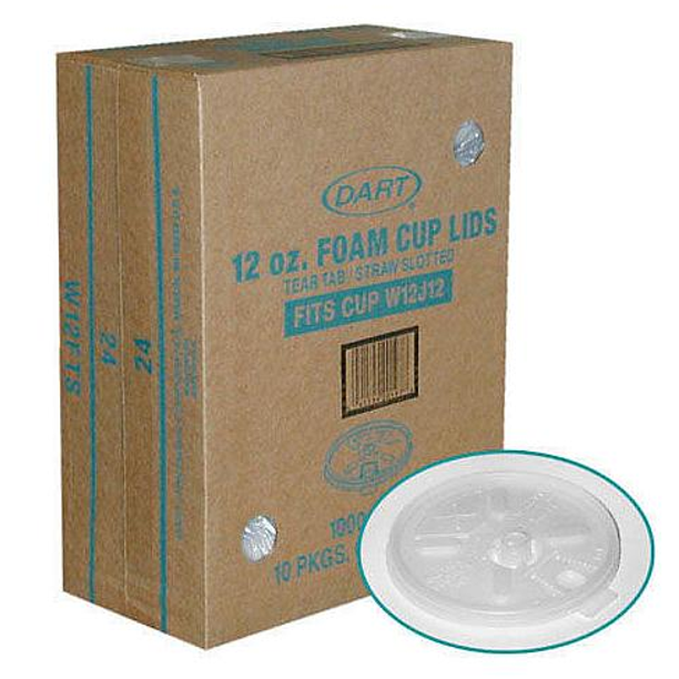 Dart Foam Cup Lids 1000/12oz