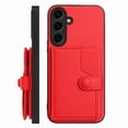 thumbnail image 2 of FOXDOCK Case for SAMSUNG Galaxy S24 RFID-Blocking Card Holder - Stylish Button Closure Design, 2 of 4