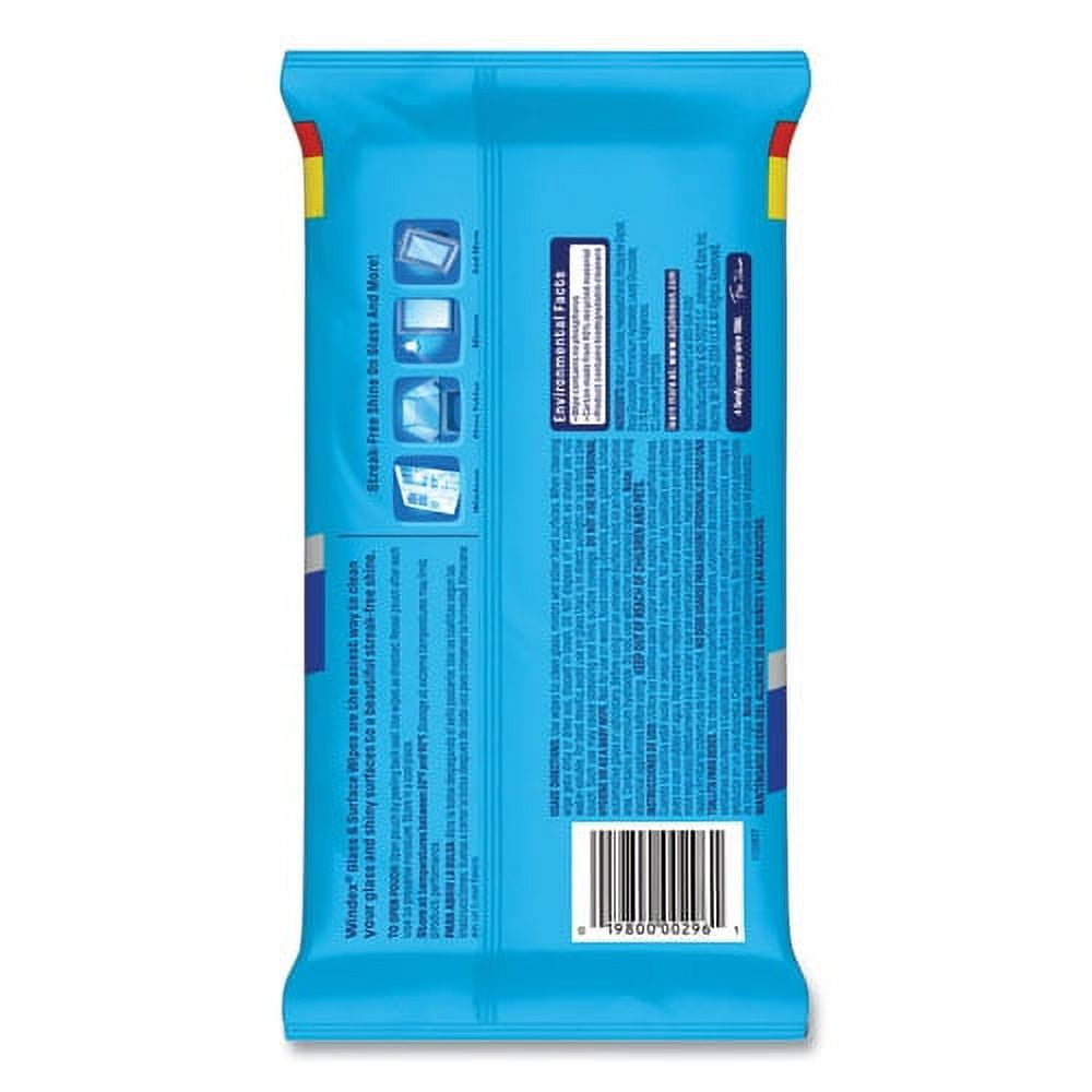 Glass And Surface Wet Wipe, Cloth, 7 X 8, 38/pack | Bundle of 2 Each