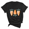 thumbnail image 1 of Plebaso T-Shirts de Pâques pour Femmes Manches Courtes Graphiques Hauts Imprimés Décontractés Mode pour Femmes, 1 of 6