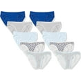 thumbnail image 2 of Women's Cotton Bikini Brief Underwear (Available in Plus Size), Multipacks, 2 of 5