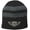 Black/Athletic Oxford, variant on RT Route 66 Patch Acrylic Beanie Hat Cap, Black/White