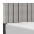thumbnail image 2 of Modern Fabric Upholstered 60" Queen Bed in Grey, 2 of 7