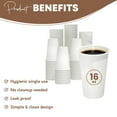 thumbnail image 4 of 16oz Paper Cups - Single Wall - 1000pcs, 4 of 7