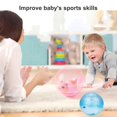 thumbnail image 2 of Plush Hamster Electric Toys 360 Automatic Rotation Running Hamster For Kids Cat Dog Hamster Toys,ball Color Random, 2 of 3