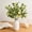 X, variant on Simulated Rose Jasmine Smiling Flower Fake Flower Lights Luxury Indoor Home Decor For Living Room And Bedroom Z