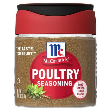 2x-McCormick Poultry Seasoning, 0.65 oz(packaging may vary)