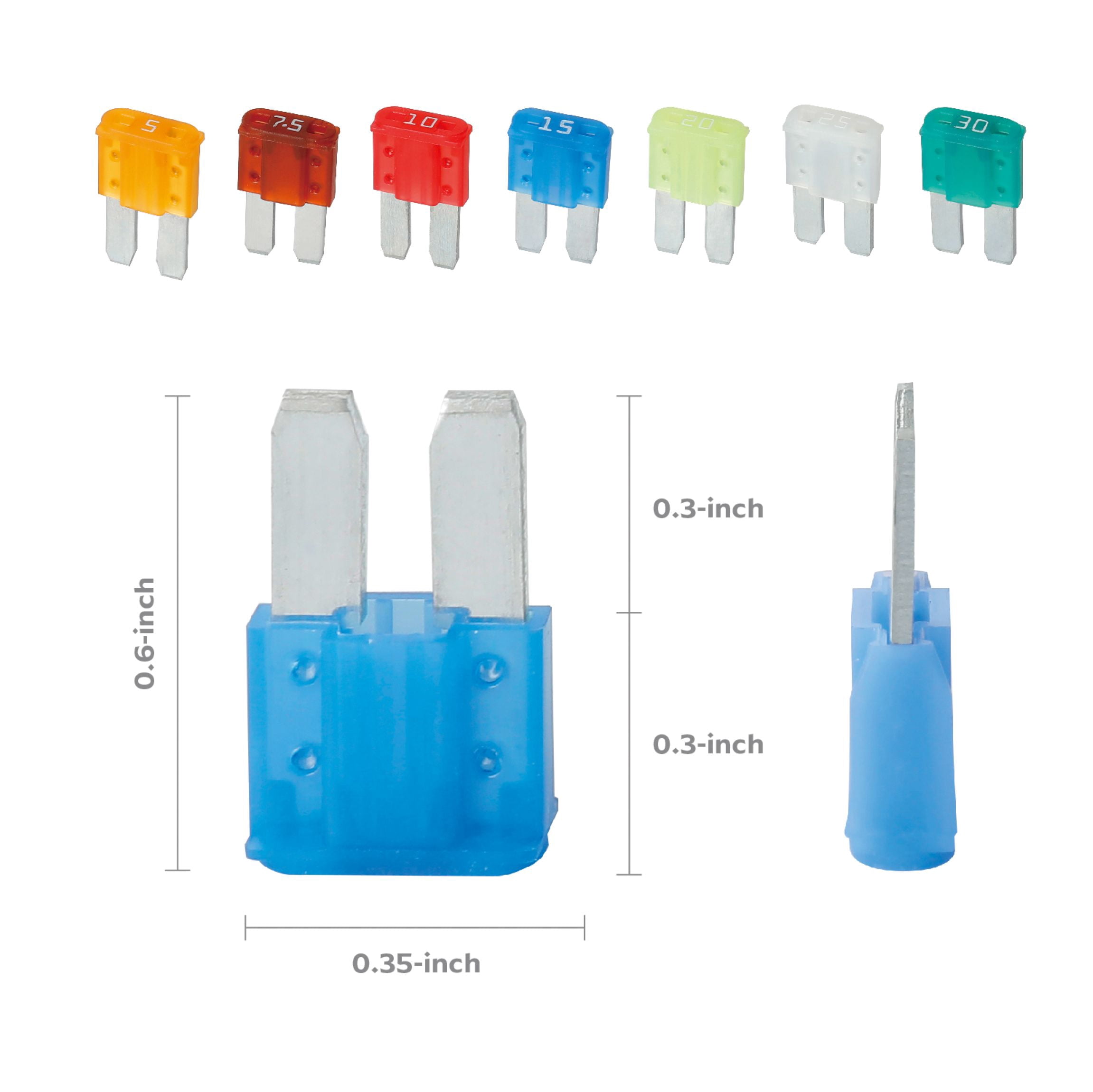 EverStart Emergency 7-Piece Micro Fuse Kit for Automotive ATR