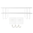 thumbnail image 2 of Over Toilet Storage Rack Bathroom Sundries Organizer Single-layer Rack for Home, 2 of 5