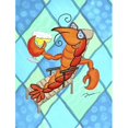 thumbnail image 1 of 11 x 15 in. Crawfish Summer Flag Garden Size, 1 of 1
