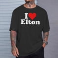 thumbnail image 2 of I Love Heart Elton TShirt, 2 of 6
