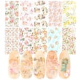 thumbnail image 1 of Pegatinas de transferencia para uñas con diseño floral pequeño de Star-rry Paper Eros para decoración de uñas, 1 of 9