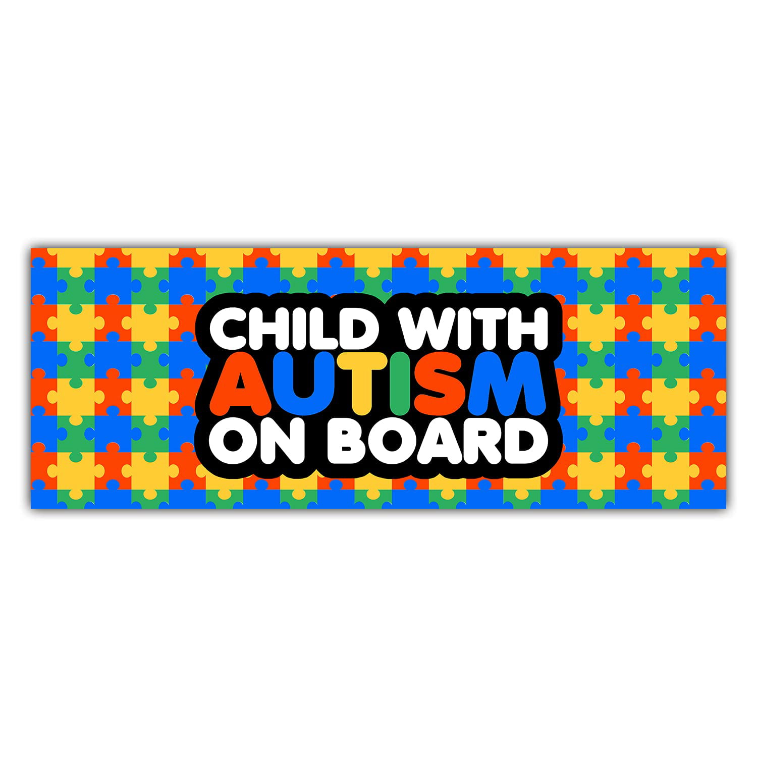 20 Large Personalised Stickers For Autistic Child Add Your Details 