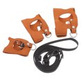 thumbnail image 1 of Raindrops 1Set Lightweight Brown Lizard Harness with Lead Rope and Adjustable Buckle for Outdoor, 1 of 6