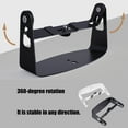 thumbnail image 4 of ZYQWEM 360 Degree Rotating Projector Mount Heavy Duty Metal Bracket For Wall Ceiling Desk Installation Supports Up To 5kg, 4 of 7