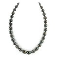 thumbnail image 1 of 14K Gold 8-10mm Drop Shaped Tahitian South Sea Cultured Pearl Necklace - AAAA Quality - 20" Length, 1 of 7