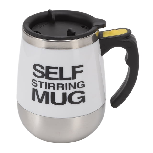 Electric Mixing Cup, Self Stirring Technology Wide Applications Automatic Stirring Mug For Home White