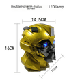 thumbnail image 2 of Altavoz Bluetooth con soporte de regalo de dibujos animados de Iron Man, Bumblebee, Samurai negro, 2 of 6