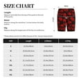 thumbnail image 4 of Daiia Red Skulls Mens Woven Stretch Pajama Short,Short Pajama Pants-X-Large, 4 of 7