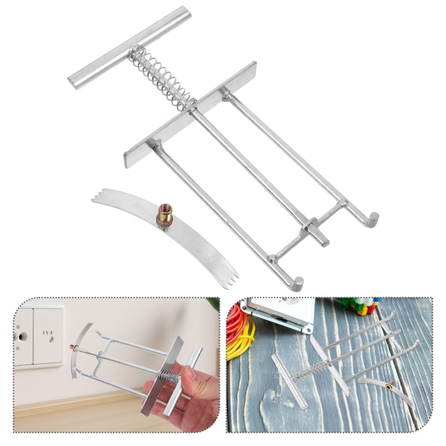 FENGGUIQU 25Ud Herramienta Profesional Para Reparar Tomacorrientes Y Cajas De Plateada