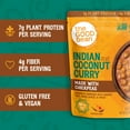 thumbnail image 2 of The Good Bean Heat & Eat Indian Coconut Curry 10oz, 2 of 12