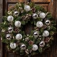 thumbnail image 4 of Christmas Ornaments Ball 12PC/6cm Electroplated Painted Christmas Ball Set, 4 of 7