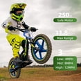thumbnail image 3 of Dirt Bike eléctrica AIII ligera para niños de 5 a 12 años, 3 of 6