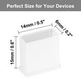 thumbnail image 4 of 15 Pcs Durable White USB Port Covers Plugs for USB 2.0 Type a Male Port on Computer Laptop Notebook, Anti-Dust Plastic USB Port Caps Protector, 4 of 7