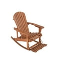 thumbnail image 4 of Zero Gravity Collection Adirondack Rocking Chair Red, 4 of 5