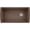 Cafe Brown, variant on Blanco 442916: Diamond Collection 33.5" Super Single Bowl Kitchen Sink - Coal Black