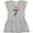 AC-Heather Grey, variant on Inktastic Siberian Husky Dog Puppy Girls Baby Dress