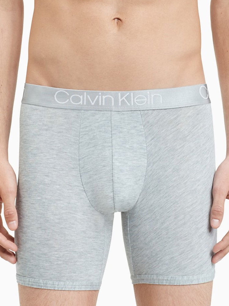 Calvin Klein Men's Ultra Soft Modal Boxer Brief, White, Medium 