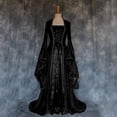 thumbnail image 3 of Halloween Costumes for Women, Medieval Renaissance Costume Dress, Vintage Performance Gown with Classic Style, Long Dress Outfit for Halloween Parties, Cosplay, 3 of 3