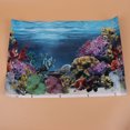 thumbnail image 3 of Background Sticker Adhesive Wallpaper Decorative Pictures Underwater Backdrop Decor for Aquarium Fish Tank (42x30cm H Style), 3 of 7