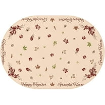Fall Tablecloth Oval, Thanksgiving Tablecloth Oval with Fall Leaves Autumn Tablecloth, Waterproof Fall Table Cloths for Fall Thanksgiving Decor, Fall Thanksgiving Tablecloth for Oval Tables 60 X 120
