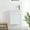 3#White Straight Grain, variant on Bathroom Wall Storage Small Size 18 Inch Bathroom Vanity With Ceramic Sink,Wall Mounting Design(KD-PACKING)-G-BVB02318PLO,Bathroom Storage Rack