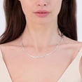 thumbnail image 4 of PORI JEWELERS 925 Sterling Silver Figaro Chain Necklace - 4.0MM - Made in Italy - Lobster Claw, 4 of 6