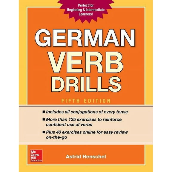 German Verb Drills, Fifth Edition, (Paperback)