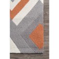thumbnail image 3 of nuLOOM Hand Hooked Anya Area Rug, 5' x 8', Anya Orange, 3 of 5
