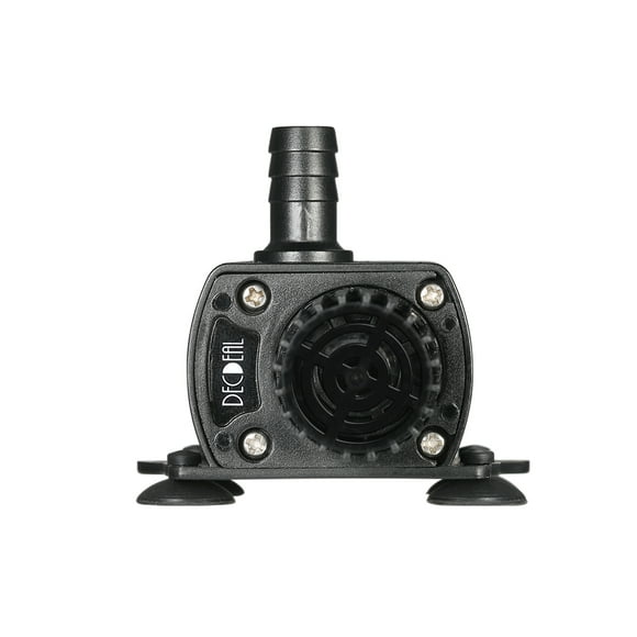 Decdeal Ultra-quiet DC12V 6W Brushless Water Pump with 5.5*2.1mm Female Waterproof Submersible Fountain Aquarium Circulating 300LH Lift 300cm