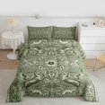 thumbnail image 2 of Homewish Animal Deer Rabbit Owl 2pcs Bedding Comforter Set for Teens Boys Girls,Chic Flower Twin Comforter Sets,Exotic Style Breathable Bedding Set,Ultra Soft Home Decor,Reversible, 2 of 8